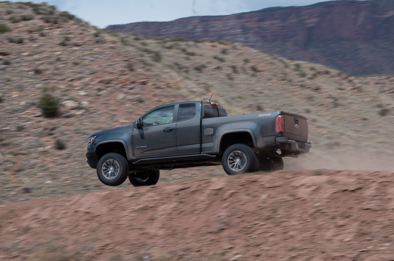 Illustration for article titled The 2017 Chevrolet Colorado ZR2 Can Fly